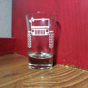 Vinyl shot glass